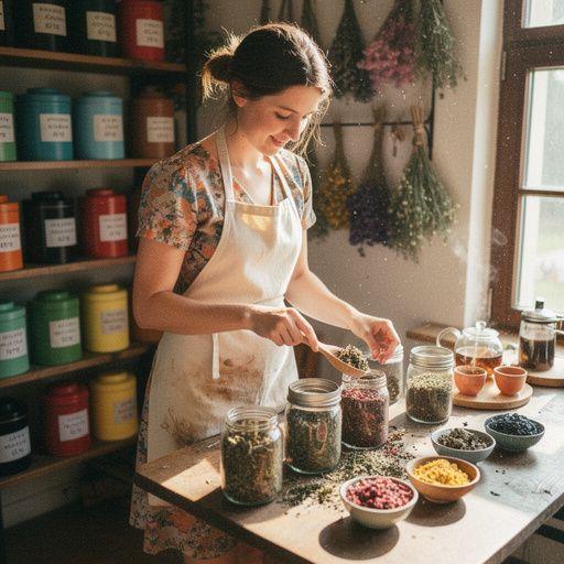 Jana Nováková - Špecialistka na bylinkové čaje